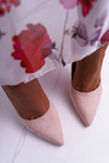 Women's Stilettos Suede Pink Yanna