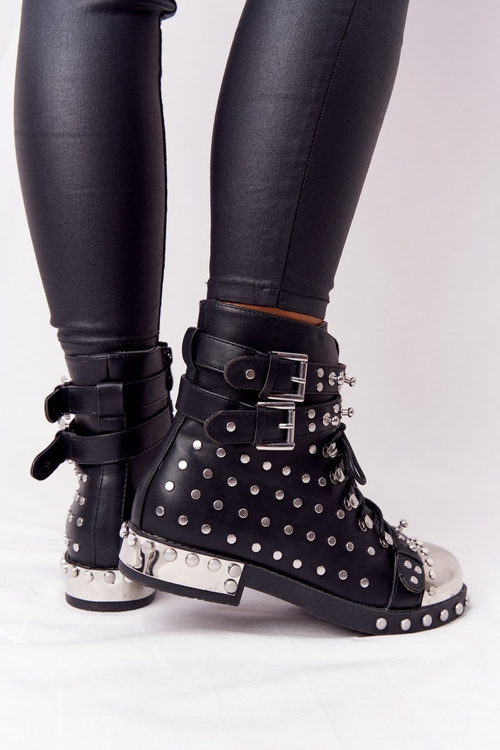 Women's Insulated Boots With Jets Black Lu Boo