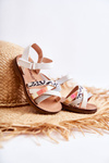 Children's Summer Sandals White Nelson