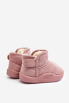 [Children's Insulated Snow Boots with Faux Fur Pink Benigna]