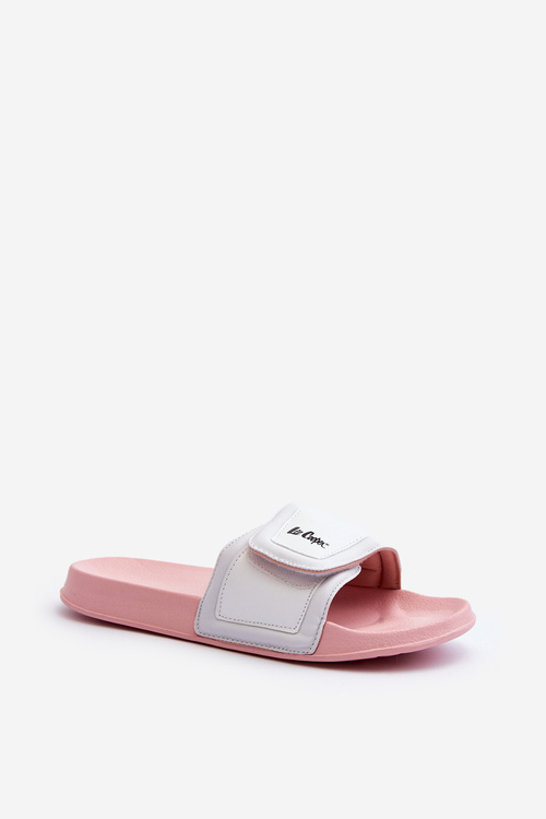 Klapki Damskie Różowe Lee Cooper LCW-24-42-2491L