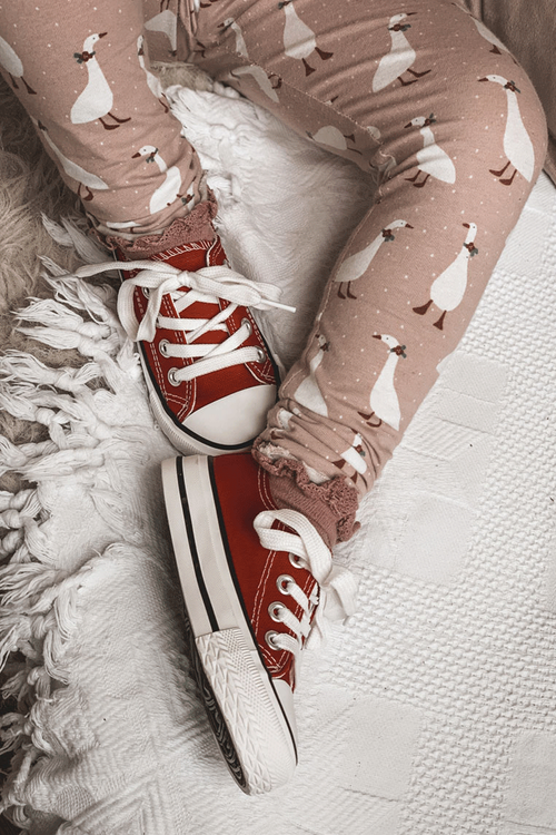 Kids Classic Sneakers Red Filemon