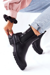 Women's Insulated Chelsea Boots Black Roulette