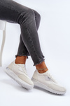Women's White Sports Sneakers Vovella