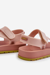 Children's Sandals with Velcro Fastening by ZAXY LL385002 Light Pink
