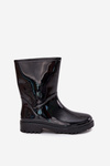 Ladies Rubber Boots Black Elvara
