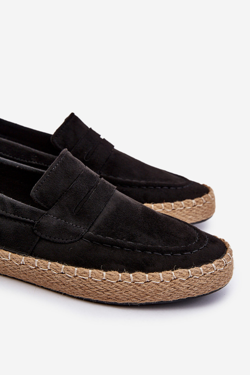 Eco Suede Men's Espadrilles Big Star NN174046 Black