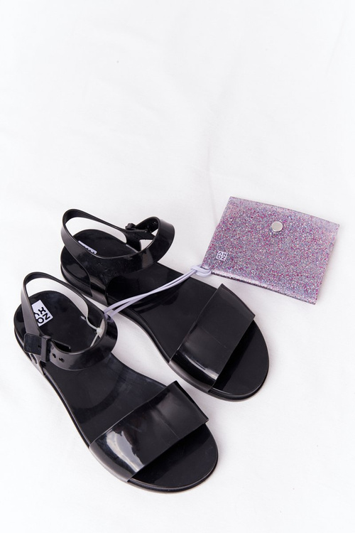 Fragrant Rubber Sandals Eco Friendly ZAXY HH285127 Black