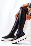High Platform Boots Black Nellie