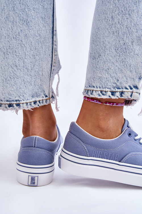 Women's Platform Sneakers Big Star LL274231 Blue