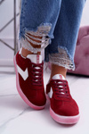 Obuwie Sportowe Damskie Big Star Czerwone DD274298