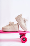 Children's Sport Shoes With Velcro Beige Elike