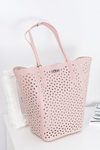 Women's Large Pink Nobo Shopper Handbag