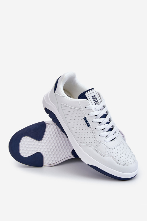 Men's Memory Foam Big Star Sports Shoes JJ174318 White