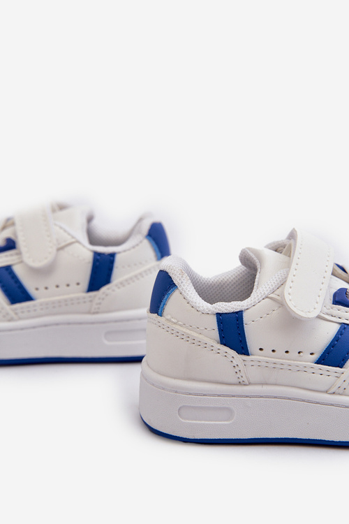 Classic Children's Sports Shoes White-Blue Marlin