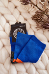 Women's High Cotton Socks Blue