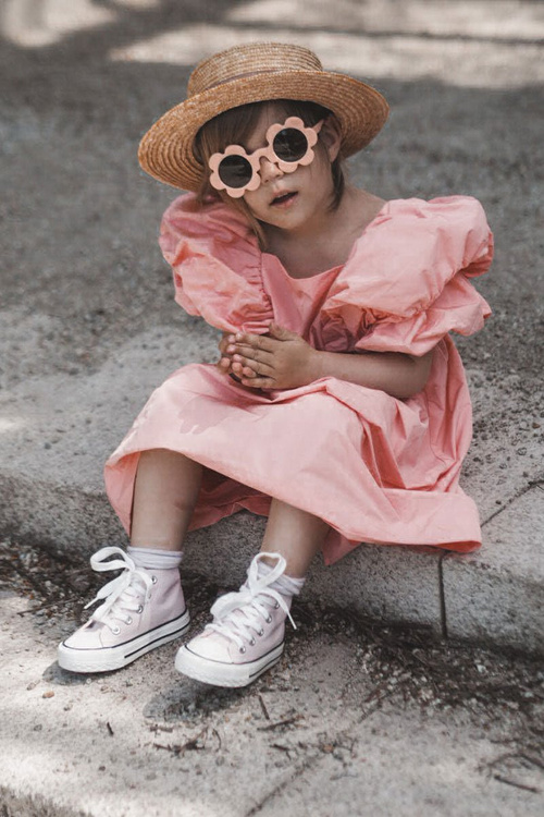 Kids High Sneakers Pink Filemon