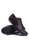 Men's Casual Leather Shoes Nikopol Brown 1721