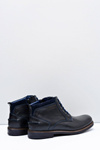 Men's Boots Leather Warm Black Boots Piere