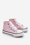 Children's High Sneakers Light pink Filemon