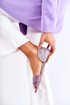 Suede Sandals Maciejka 03615-05 Violet