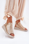 Women's Wedge Sandals Gold Mevinette