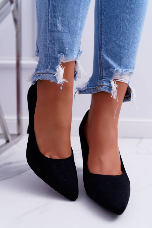 Women's Sergio Leone PB139 Black Felice pumps