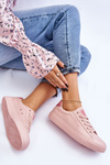 Classic Low Sneakers Big Star LL274095 Light pink