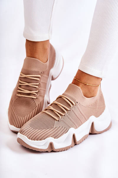 Women's Slip-On Sneakers Beige Dayen