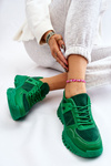 Fashionable Sport Shoes Sneakers Green Frezio