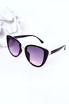 Women's Butterfly Sunglasses Black With Pink Ombre