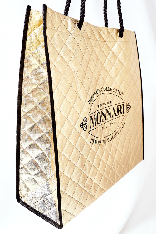 Women's Bag Shopper Monnari NBAG0030-023 Gold