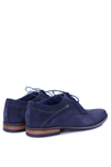 Men's Bednarek Elegant Leather Suede Semi Shoes Navy Blue Eligio
