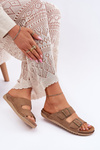 Ladies Preventive Slippers Inblu Brown AA000068