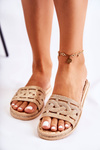 Women's Rubber Slippers Golden Charis