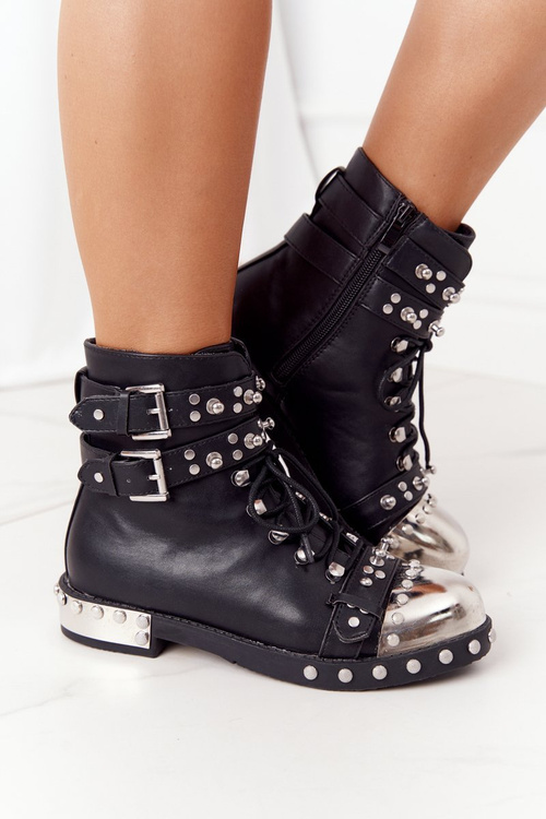 Women's Insulated Boots With Jets Black Lu Boo