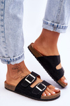 Women's Slip-On Slippers Black Destino