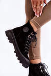Suede Warm Boots Big Star KK274522 Black