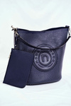 Women's Bag Nobo Shopper Bag Navy Blue NBAG-I4240-C013