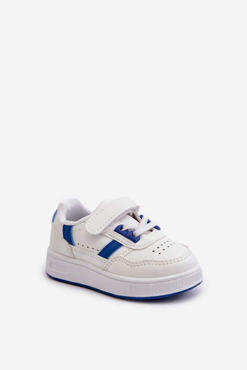 Classic Children's Sports Shoes White-Blue Marlin