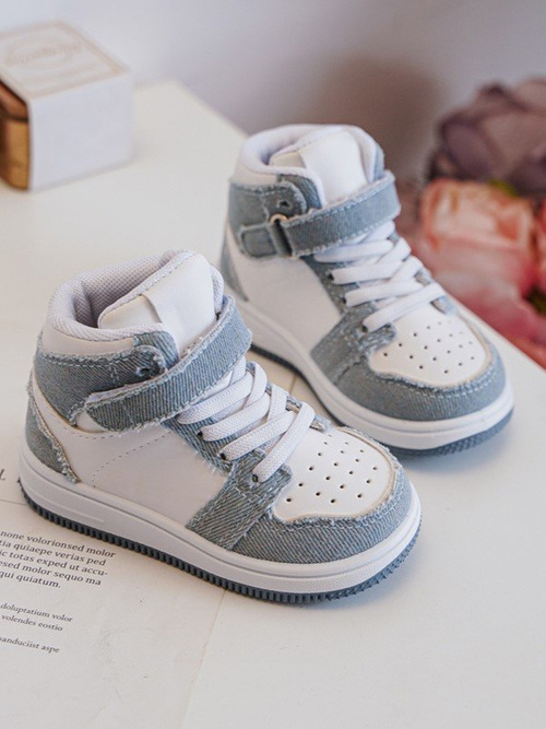 Children's Sport Shoes Jeans White-Blue Milara