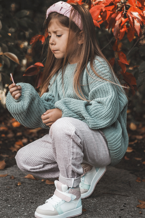 Buty Sportowe Dziecięce Wysokie Multikolor Teredite 105-1B