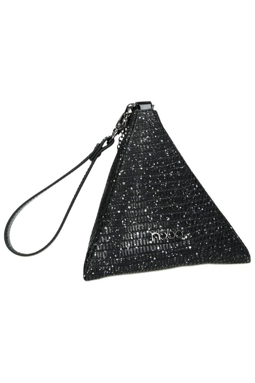 Women's NOBO Evening Pyramid Handbag NBAG-F1050-C020 Black