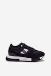 Męskie Sneakersy Na Platformie Czarne Lee Cooper LCJ-25-03-3378M