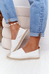 Espadryle Pleciona Podeszwa Big Star Białe HH274493 