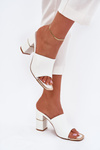 Elegant Ladies Heels White Raiza