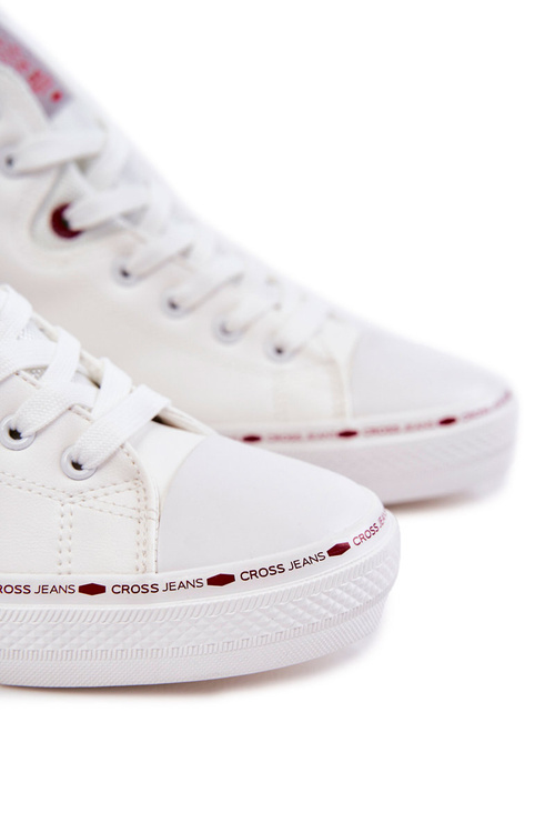 Men's Sneakers High Insulated Cross Jeans KK1R4056C White