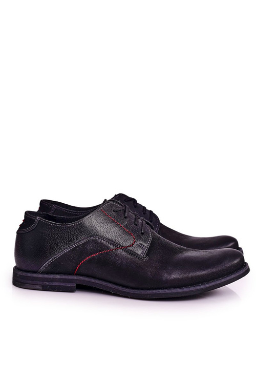 Men's Leather Casual Shoes Black
