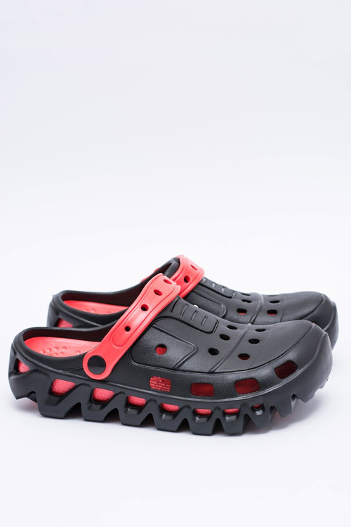 Black Men's Garden Lightweight Flip Flops Kroks Eva