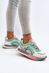 Sneakersy Z Ozdobą Damskie Multikolor GOE NN2N4048